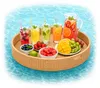 Relaxdays Schwimmendes Tablett, 2 in 1 Pooltablett für Produktbild-Vorschau 1