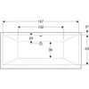 Geberit Geberit Badewanne RENOVA PLAN DUO 1800x800mm we Produktbild-Vorschau 7