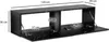 FineBuy Meuble TV bas suspendu aspect marbre noir 120 x 30 Voir les images du produit 3