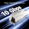 deleyCON CAT 7 Kupplung Verbinder Adapter Metall Patchkabel Produktbild-Vorschau 4