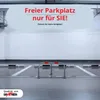 Grafner Parkplatzsperre mit Schloss umlegbar Parkbügel Produktbild-Vorschau 6