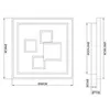 Globo Lighting|Lampada da soffitto in metallo bianco, LED Anteprima dell’immagine prodotto 16