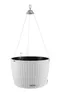Květináč LECHUZA NIDO Cottage 35 White | závěsný koš se Náhled obrázku produktu 1