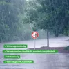 Geburtstagsschild 18 | Verkehrsschild Qualität | Ø600 | 2mm Produktbild-Vorschau 3