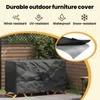vidaXL Möbelbezug Uni Schwarz 180 x 70 x 90 cm 210D Produktbild-Vorschau 7