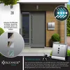 KESSER® Briefkasten Edelstahl mit Zeitungsfach inkl. 3x Produktbild-Vorschau 5