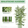 HOMCOM Bambou artificiel 180 cm - Plante artificielle dans Voir les images du produit 4
