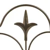 Relaxdays Bordura per aiuola, set da 4 pezzi, metallo, A x Anteprima dell’immagine prodotto 7