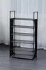 Herzberg 6-lagiges Schuhregal - 47 x 100 cm, Schwarz Produktbild-Vorschau 6