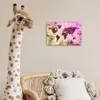 MuchoWow® Poster Weltkarte - Gelb - Lila 30x20 cm - Plakate Produktbild-Vorschau 7