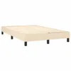 vidaXL Boxspringbettgestell Creme 120x200 cm Stoff Produktbild-Vorschau 3