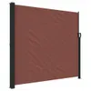 vidaXL Seitenmarkise Ausziehbar Braun 180x600 cm Produktbild-Vorschau 1
