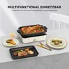 CalmDo Grillpfanne Elektrische Multifunktionspfanne 1400W 2 Produktbild-Vorschau 2