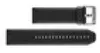 Two black watch bands are shown against a white background. Anteprima dell’immagine prodotto