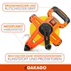 Gakago Bandmaß - 3-fach übersetztes Rollmaßband Náhled obrázku produktu 3
