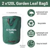 Gartenabfallsack 120Lx2 mit Deckel,Gartensack Laubsack, Produktbild-Vorschau 2