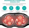 Nekt Corner Shiatsu Tiefes Kneten Massage Kissen Hitze, Produktbild-Vorschau 2