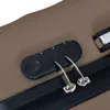 vidaXL Hard Shell Trolley Set 3 ks. Hnědý ABS Náhled obrázku produktu 6