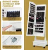COSTWAY Armoire à bijoux avec éclairage LED, armoire à Voir les images du produit 3