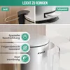 Avalo Treteimer 30L - Edelstahl Silber - Soft Close - Produktbild-Vorschau 7