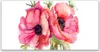 Glasbilder 120x60 Wandbild Druck auf Glas Blumen Aquarell Produktbild-Vorschau 1