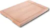 A wooden cutting board is shown from a diagonal angle against a white background. Produktbild-Vorschau