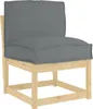 vidaXL Vankúš antracitový 50 x 40 x 12 cm Oxfordská tkanina Náhľad obrázku produktu 1