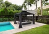 Hardtop Pergola HWC-M81, Pavillon, Aluminium Dachstreben Produktbild-Vorschau 10