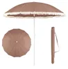 COSTWAY Sonnenschirm 200cm, Gartenschirm Boho mit Fransen & Produktbild-Vorschau 1