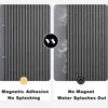 Faltbarer magnetischer Duschvorhang, wasserdicht und Produktbild-Vorschau 4