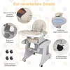 OYAJIA Kinderstuhl 3 in 1 Babystuhl Kinderstuhl Stuhl mit Produktbild-Vorschau 7