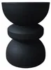Couchtisch Rebecca Mobili Onar 44,5x35x35 cm MGO Schwarz Produktbild-Vorschau 1