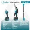 YOFIDRA Akku-Hochentaster mit Astschere, 6 Zoll, Produktbild-Vorschau 9