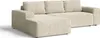 A beige sectional sofa shown from a diagonal angle against a white background. Náhled obrázku produktu
