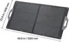 VEVOR Faltbares Solarpanel 100 W, Tragbares Solarladegerät Produktbild-Vorschau 7