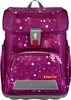 A purple backpack with a star pattern and a front pocket. Náhled obrázku produktu