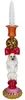 Kerzenhalter Hund - Polyresin - 36 cm Produktbild-Vorschau 3