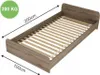 Lattenrost für Matratze 100x200 cm 18 Stück Flachlatten Produktbild-Vorschau 5