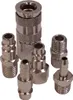 FERM 6 teiliges Luftschlauchverbindungen Set Metall ATA1025 Produktbild-Vorschau 2
