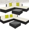 tectake® Aluminium Rattan Lounge Paris wetterfest und Produktbild-Vorschau 9
