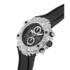 GUESS Herren Multifunktionsuhr IGNITE Schwarz Silber Produktbild-Vorschau 2