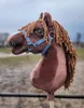 Hobby Horse Premium Pferd auf Stock Dunkel Kastanie A3 Produktbild-Vorschau 5