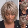 Ciuffo per capelli da donna naturale da 22 cm, extension a Anteprima dell’immagine prodotto 8