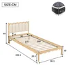 Flieks Kinderbett 90x200cm mit gepolstertem Kopfteil, Produktbild-Vorschau 4