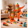 Overall Kürbis Baby Kostüm Halloween, Groesse:98 Produktbild-Vorschau 5