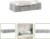 The Living Store Tagesbett mit Schubladen Betongrau 75x190 Produktbild-Vorschau 1