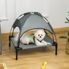 Hundebett erhöht mit Baldachin, Hundeliege Outdoor Produktbild-Vorschau 1