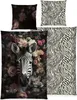 Bettwäsche Wild Flowers Zebra Animalprint 100% Baumwolle Produktbild-Vorschau 1