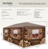tectake® Pavillon Almchalet in 2 Größen, im Steckystem Produktbild-Vorschau 5