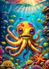 Puzzle 1000 pièces Enjoy – Mignon Poulpe Voir les images du produit 2